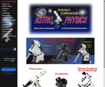 Astro-PHysics.com(Astro-Physics has been producing state-of-the) Screenshot