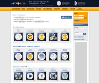 Astro-Seek.com(Free Astrology 2024) Screenshot