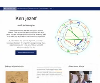 Astro-Share.nl(Astrologie voor jou) Screenshot