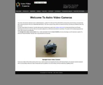 Astro-Video-Cameras.co.uk(Astro Video Cameras) Screenshot