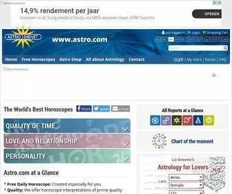 Astro.com(Astrodienst) Screenshot