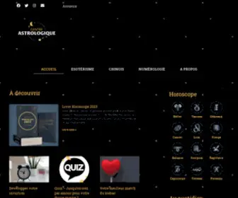 Astro.qc.ca(Horoscopes gratuits) Screenshot