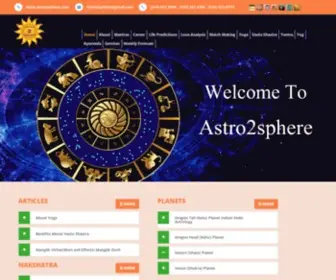 Astro2Sphere.com(Vedic Astrologer) Screenshot