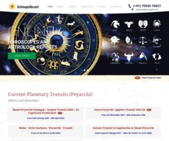 Astroapollo.net(Experienced Traditional Vedic Astrologers Astrology) Screenshot