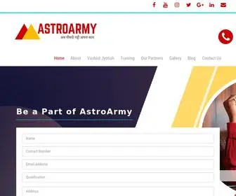 Astroarmy.com(Online Astrology) Screenshot