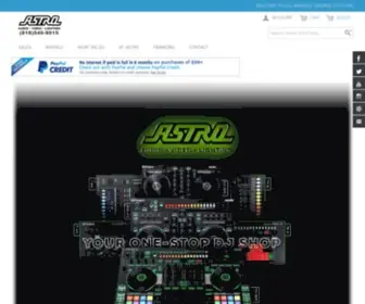 Astroavl.com(Astro Audio Video & Lighting) Screenshot