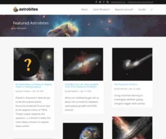Astrobites.org(The astro) Screenshot