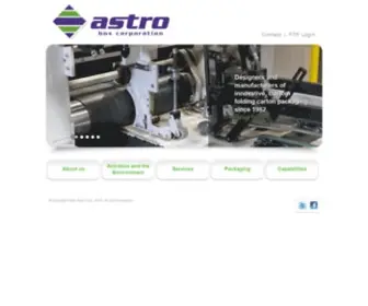 Astroboxcorp.com(Astro Box Corporation) Screenshot