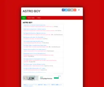 Astroboy-Themovie.com(Astro Boy's heritage) Screenshot