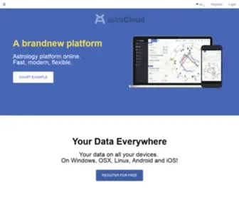 Astrocloud.net(The astrology cloud platform) Screenshot