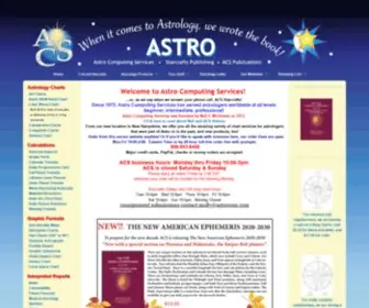 Astrocom.com(An imprint of Starcrafts Publishing) Screenshot