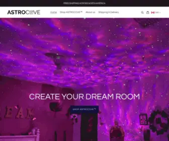 Astrocove.shop(The ASTROCOVE Projector) Screenshot