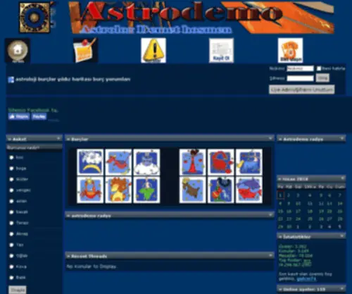Astrodemo.org(Astroloji) Screenshot