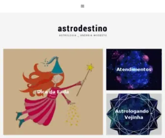 Astrodestino.com.br(Astrologia) Screenshot