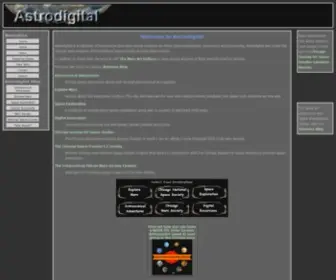 Astrodigital.org(Home of Explore Mars) Screenshot