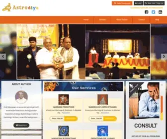 Astrodiya.com(Astrology) Screenshot