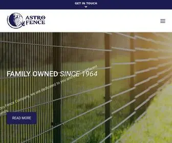 Astrofencecompany.com(Astro Fence Company) Screenshot