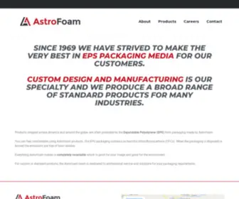 Astrofoam.com(Astrofoam) Screenshot