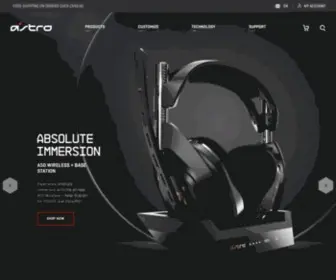 Astrogaming.ca(Gaming Headsets) Screenshot