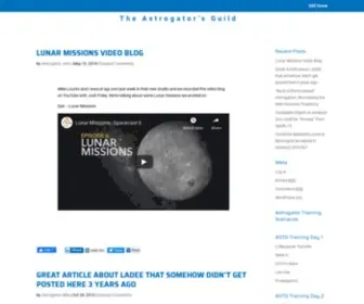 Astrogatorsguild.com(The Astrogator's Guild) Screenshot