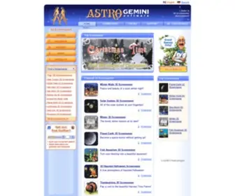 Astrogemini.com(Astro Gemini Software) Screenshot