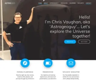 Astrogeo.ca(Science Outreach Specialists) Screenshot