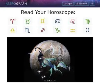 Astrograph.com(Astrology software) Screenshot