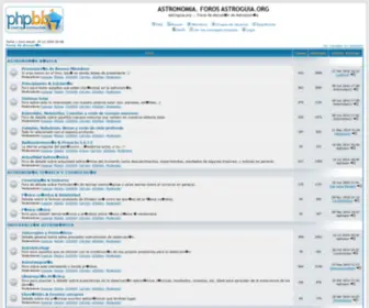 Astroguia.org(ASTRONOMIA) Screenshot