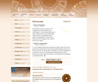 Astrohoroscoop.nl(De horoscoop die gebaseerd) Screenshot