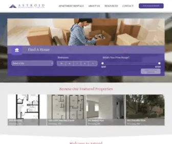 Astroidrentals.com(Astroid Management Ltd) Screenshot