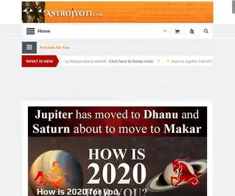 AstrojYoti.com(Vedic astrology by astrologer sptata for personal predictions) Screenshot