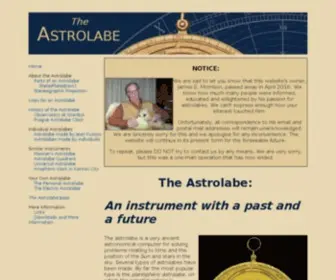 Astrolabes.org(The Astrolabe) Screenshot