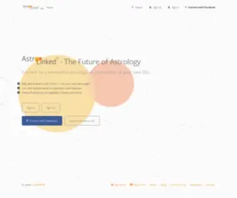 Astrolinked.com(AstroLinked®) Screenshot