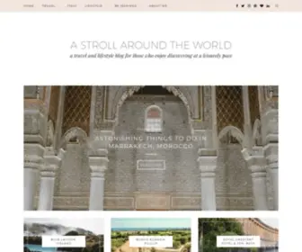 AstrollaroundtheWorld.com(A luxury travel and lifestyle blog) Screenshot