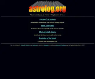 Astrolog.org(Astrolog) Screenshot