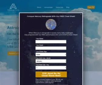 Astrologeranne.com(Get The Life You Want & Career Of Your Dreams With Astrology) Screenshot