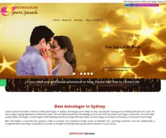 Astrologergowriganesh.com(Top & Best Indian Astrologer in Perth) Screenshot