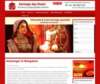 Astrologerinbangalore.co.in(Astrologer in Bangalorekarnataka) Screenshot