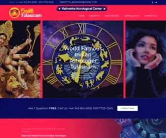 Astrologerkalimatha.com(Pandith Tulasiram Ji) Screenshot