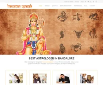 Astrologersinbengaluru.com(Hanuman Upasak) Screenshot