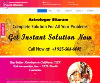 Astrologersitaram.com(Pandith Sitaram Ji) Screenshot