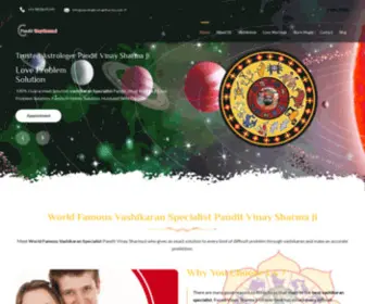 Astrologervinaysharma.com(Free Vashikaran Specialist best Astrologer in India) Screenshot