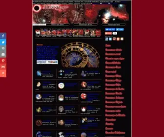 Astrologia24.com(Astrologia Horoscopo Predicciones 2014 Horoscopos gratis Tarot) Screenshot