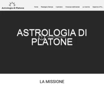 Astrologiadiplatone.com(Astrologia di Platone) Screenshot