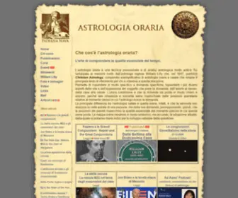 Astrologiaoraria.com(ASTROLOGIA ORARIA) Screenshot