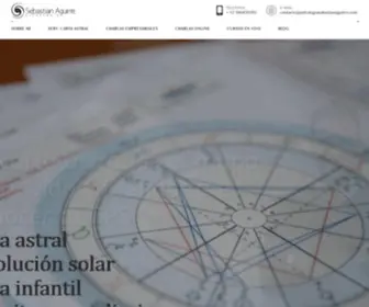 Astrologiasebastianaguirre.com(Astrología y carta astral) Screenshot