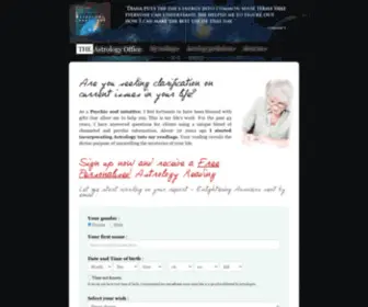 Astrological-Coach.com(Receive a Complete & Personal astrological guidance reading) Screenshot