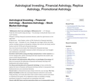 Astrologicalinvesting.com(Astrological Investing) Screenshot