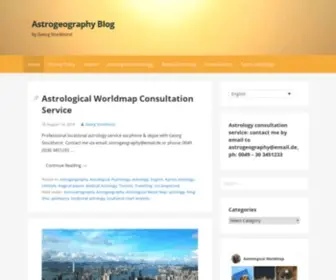 Astrologicalworldmap.com(Astrological worldmap consultations and blog) Screenshot