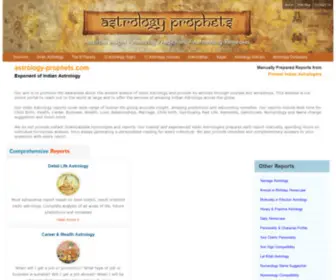 Astrology-Prophets.com(Vedic Indian Astrology) Screenshot
